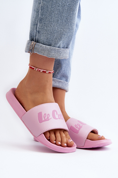 Dámské klasické žabky Lee Cooper LCW-24-42-2486L Růžové