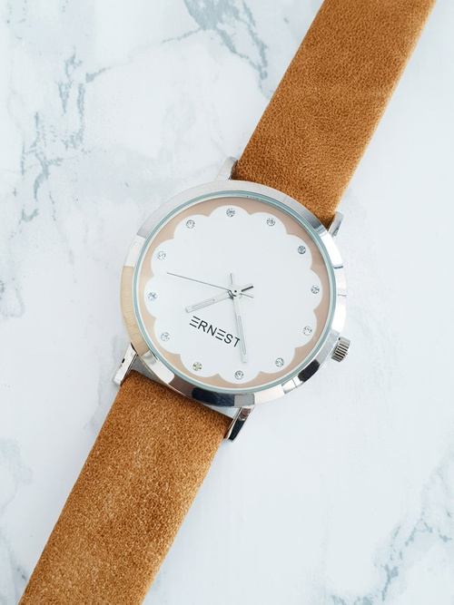 Dámske hnedé hodinky Ernest Harmon