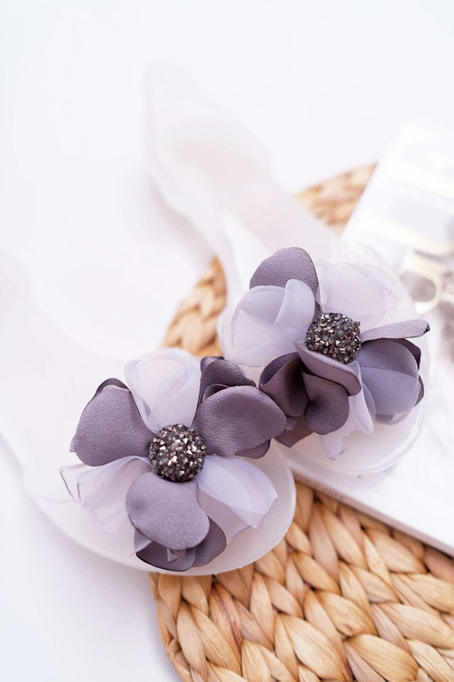 Gumové Baleríny Lu Boo Bílé