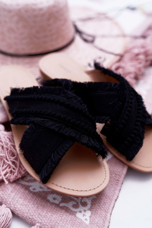 Dámske textilné papuče Vices 7269 Black Jamen