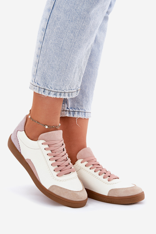 Dámské Kožené Tenisky Zazoo N1220 Bílé