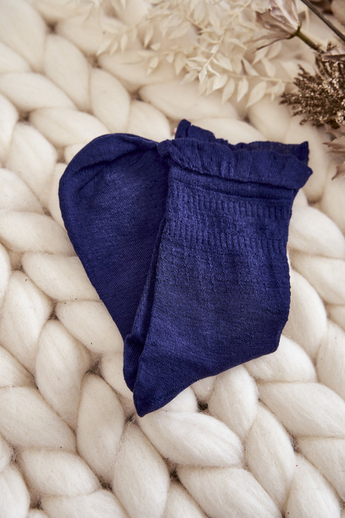 Dámske hladké ponožky s viacfarebnou farbou 5-PAC