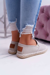 Dámské Espadrilky Cross Jeans šedé DD2R4104