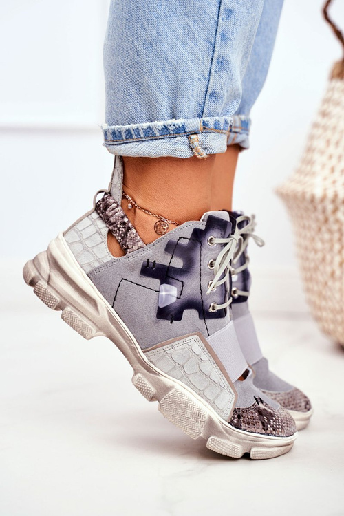 Dámská Obuv kožená Sneakers Maciejka 04423-13