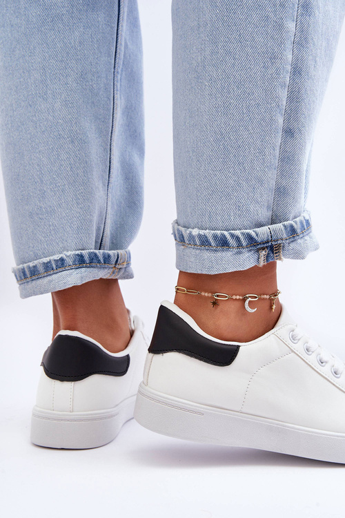 Dámska klasická Corrine White-Black Športové topánky