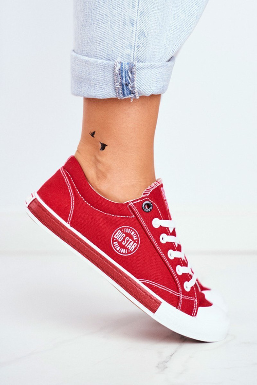 Dámska veľká hviezda Red FF274226 tenisky