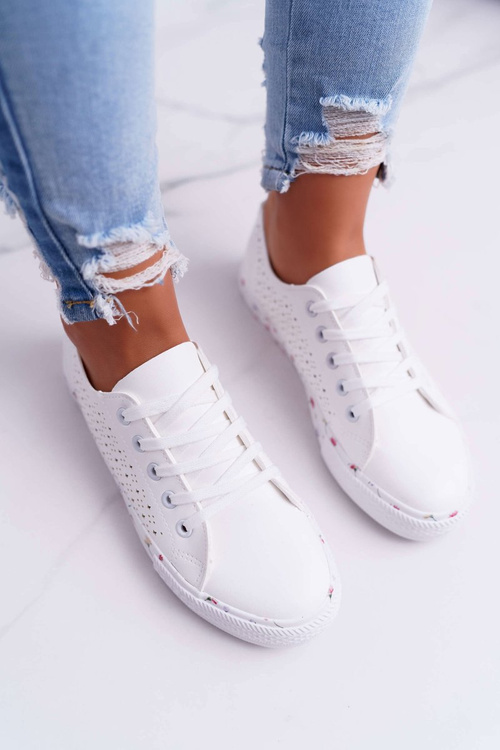 Dámské Tenisky Bílé Loriann