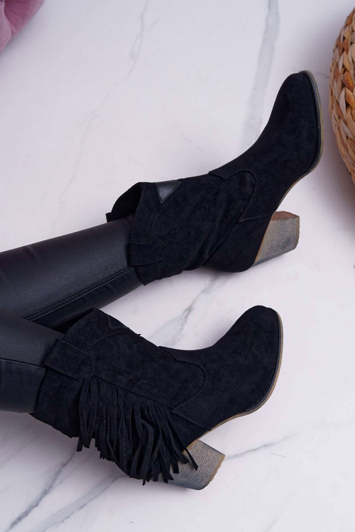 Dámské Kotníkové Boty Černé Marciapo