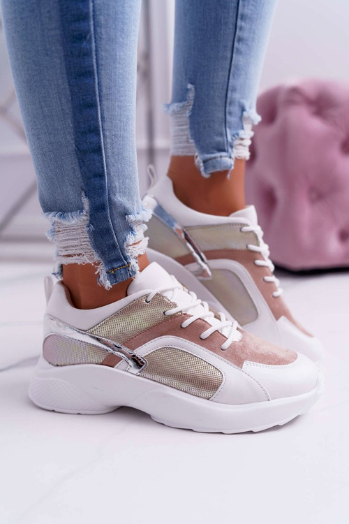 Mindley ružové dámske športové topánky