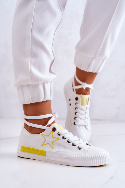 Dámské nízké tenisky BIG STAR JJ274384 Bílé