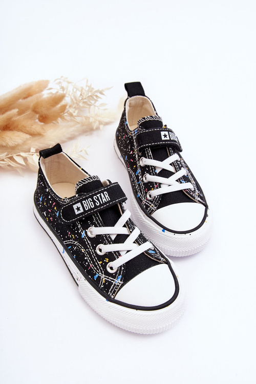 Dětské Trampky Na Zip Big Star LL374063 Černé