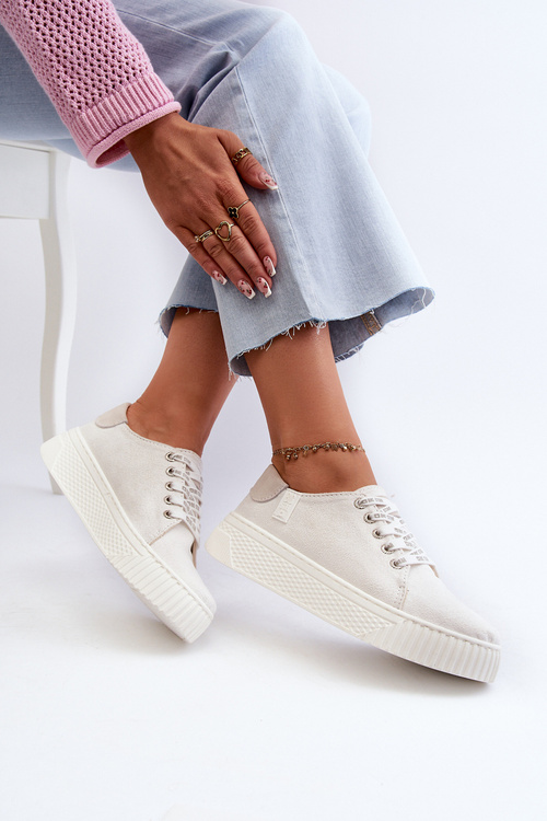 Dámske tenisky MEMORY FOAM SYSTEM BIG STAR NN276001 Biele