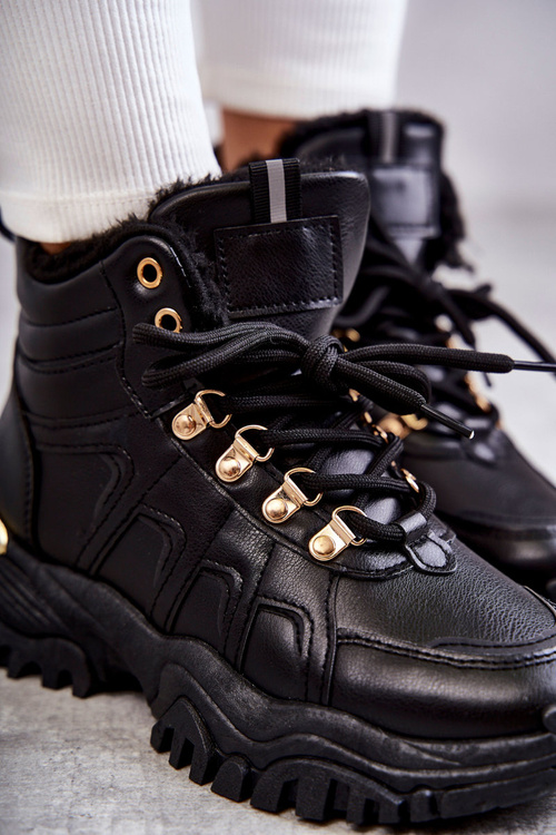 Dámské Kotníkové Boty Izolované Cerné Hareshaw