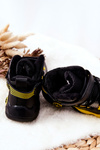 Detské izolované topánky Snow topánky Black Herry