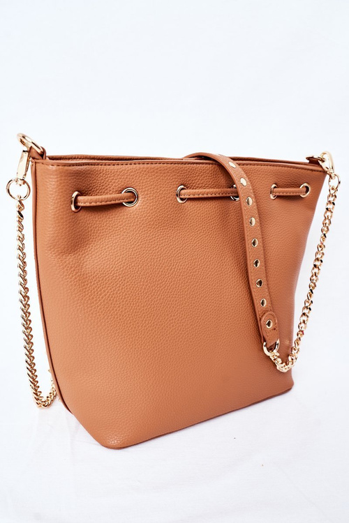 Kabelka Listonoška Na řetízku NOBO K4090 Hnědá