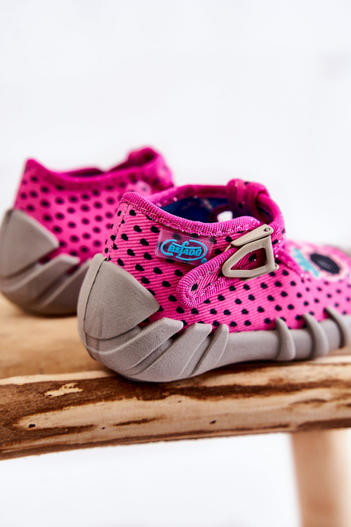 Befado papci topánky jahody 110p455 ružové