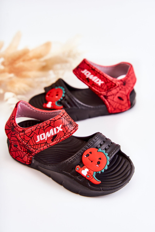 Detské sandále s ľahkou penou s suchým zipsom asti