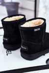 Baby čižmy veľké hviezdy snehové topánky Black GG374081