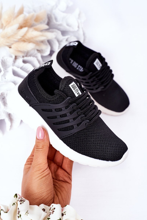 Dětské Sportovní Obuv Sneakersy Big Star HH374216 Černé