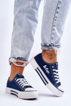 Dámske tenisky na platforme Lee Cooper LCW-23-31-1803L Navy Blue