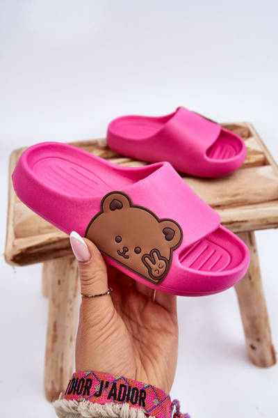 Light penové žabky s plyšovým medveďom Todi