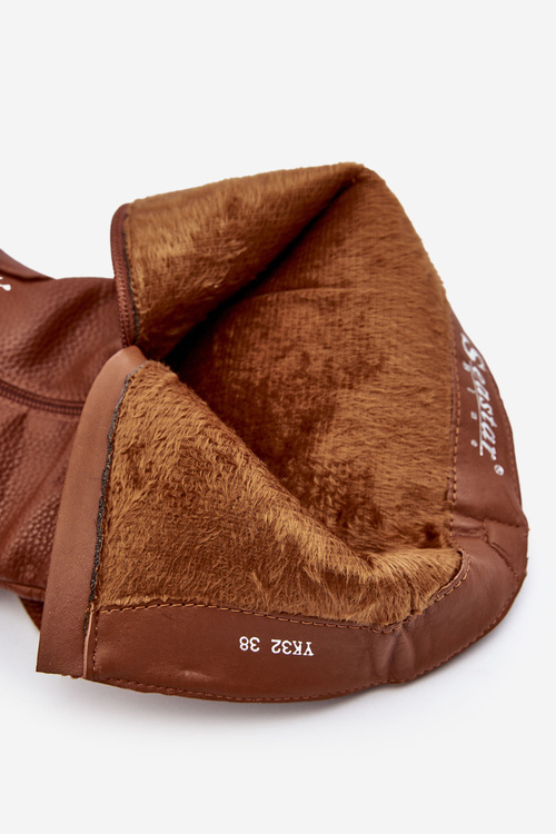 Kozáčky s polovičnou hornou hnedou lízaním