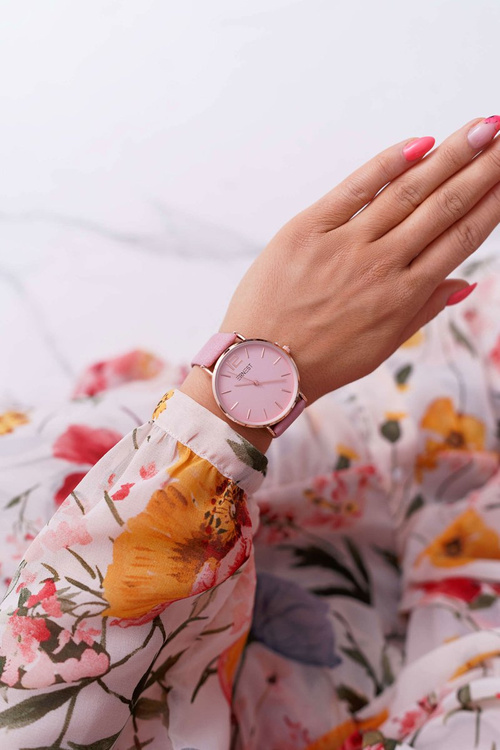 Dámske hodinky Ernest Pink Claire
