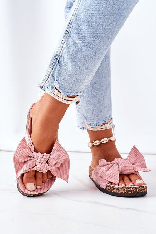 Letné žabky ružového korku