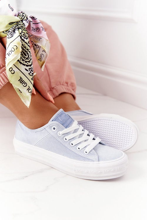 Dámske tenisky na platforme Lee Cooper LCW-21-31-0123L Blue