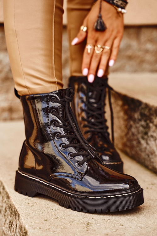 Dámské Kotníkové Ploché Boty Cerné Kognito