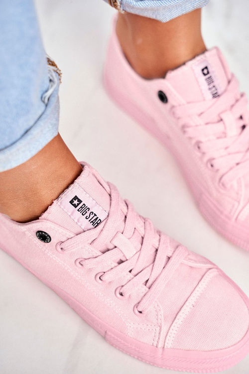 Dámské Tenisky Big Star DD274443 Světle Růžové