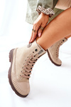 Dámské Turistické Boty Big Star II274349 Béžové