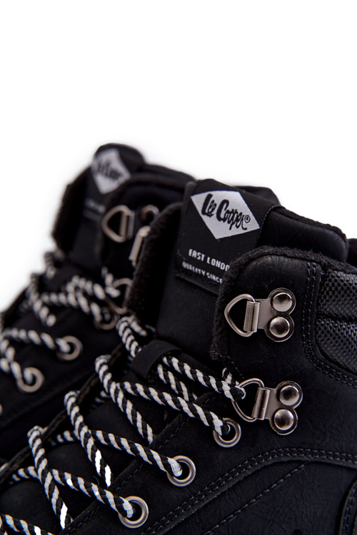 Pánské boty Trekingové zateplené boty Lee Cooper LCJ-22-31-1457 Černe