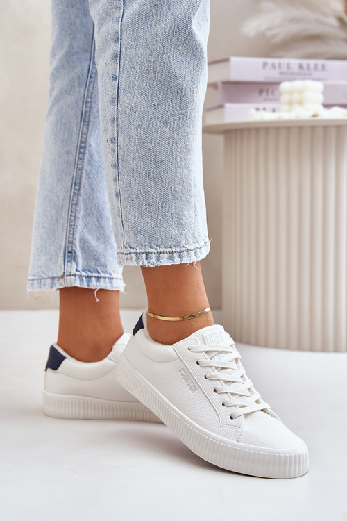 Zateplené Dámské Tenisky Big Star OO274A460 Bílé