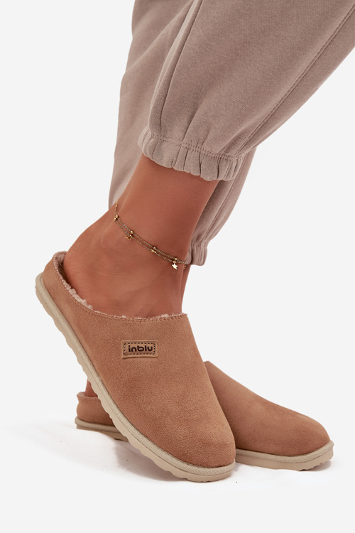 Dámské pantofle Domácí obuv Inblu CS000045 Camel