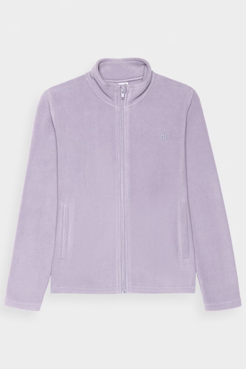 Dívčí polar s límcem Slim 4F Fialový 4FJWMM00TFLEF261-52S