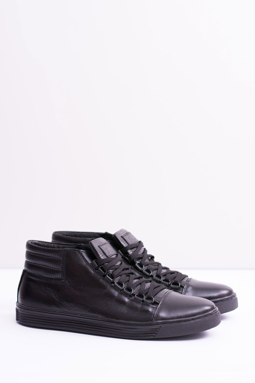 Pánské kožené Sneakers černé Torres