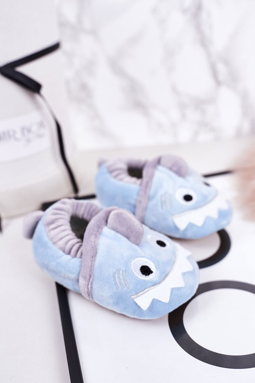 Izolované velor Papcas Blue Monster