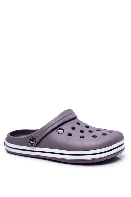 Pánske flip -flopy pre Kroksy Pasifheme Gray Pool