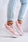 Módne tenisky športové topánky Veľká hviezda JJ274595 Pink