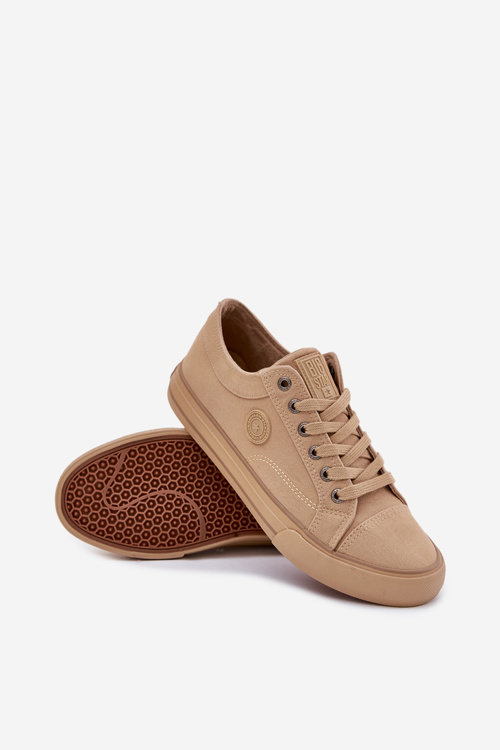 Pánské Textilní Tenisky Big Star RR174337 Béžové