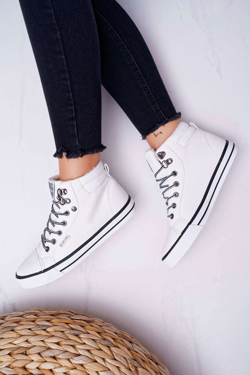 Dámské Tenisky Big Star bílé zateplené EE274411