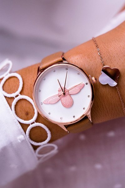 Dámské Hodinky Michael John hnědé Ivaria