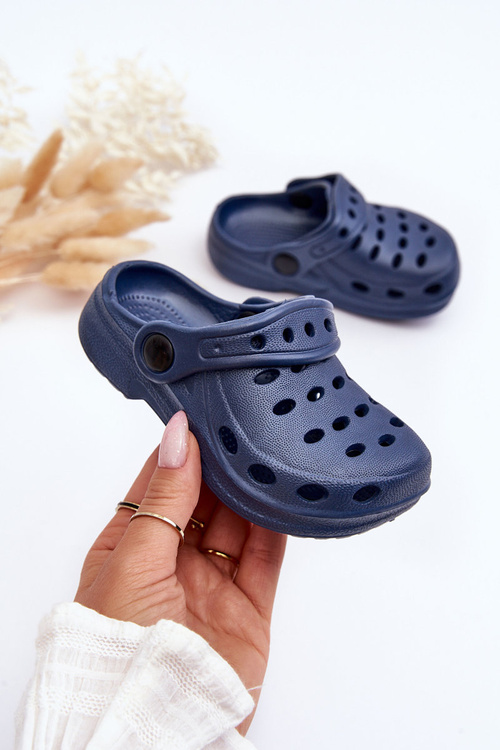 Detské papuče peny Navy Blue Lucas