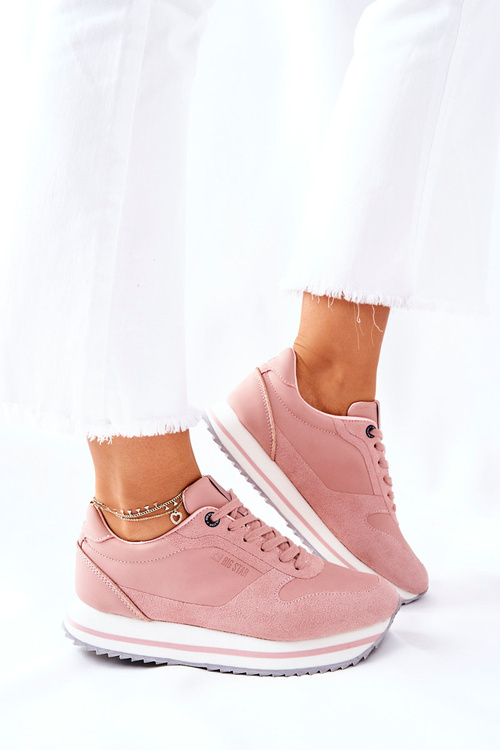 Sportovní Obuv Memory Foam Big Star II274218 Nude