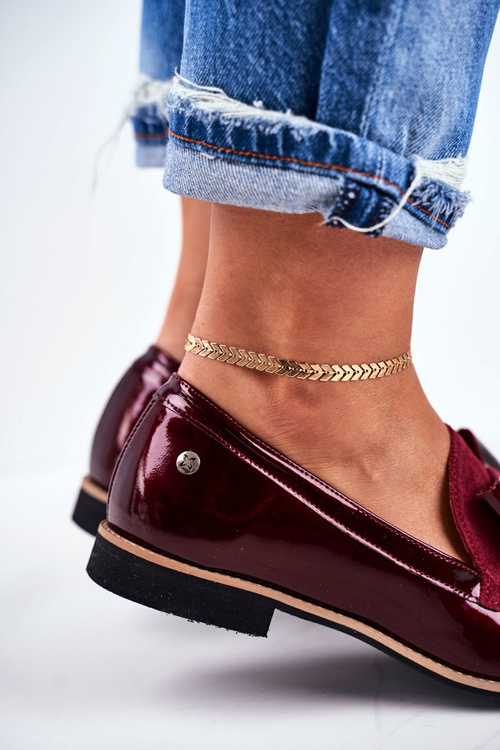 Dámska Maciejka lakovaná Maciejka Burgundsko 04099-44/00-1