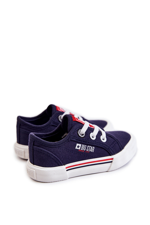 Detské nízke tenisky Veľká hviezda JJ374168 NAVY BLUE