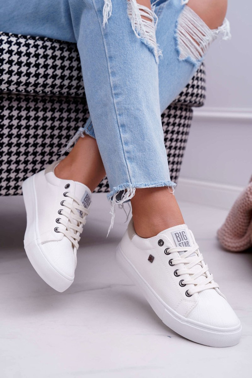 Dámske tenisky Big Star White BB274033