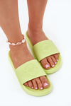 Dámské sandály limetkové 4FMM00FFLIF045-45S