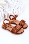 Dětské Pletené Sandály Camel Bailly